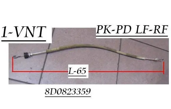 Audi A4 S4 B5 8D Front door cable line 8D0823359