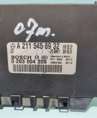 Mercedes-Benz E W211 Parking PDC control unit/module A2115458932 0263004205