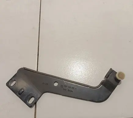 Volkswagen Sharan Sliding door upper roller guide/hinge 7N0843436B