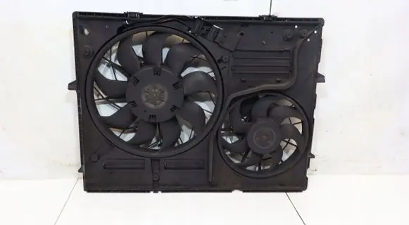 Volkswagen Touareg I Air conditioning (A/C) fan (condenser) 0130706809