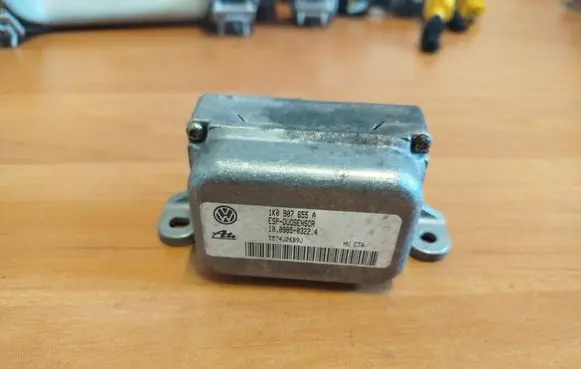 Audi A3 S3 8P ESP acceleration yaw rate sensor 1K0907655A 10098503224 ESPDD0SENS0R