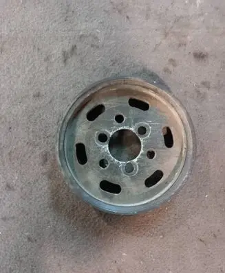 Volkswagen Bora Power steering pump pulley 038145255B