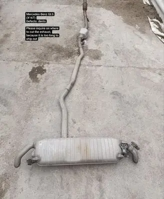 Mercedes-Benz GLS X167 Muffler/silencer 