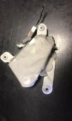 Front door airbag