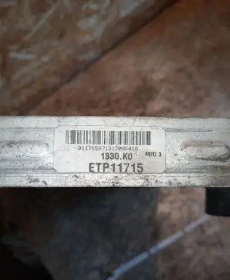 Citroen Xsara Picasso Coolant radiator 1330KO ETP11715