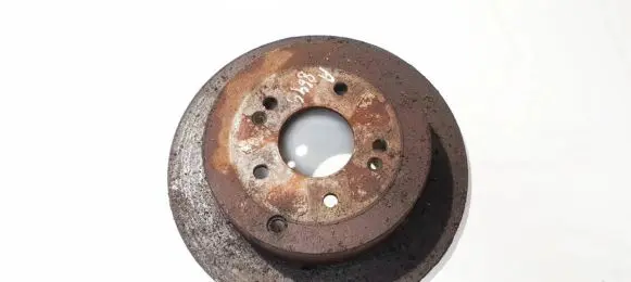 Hyundai Santa Fe Rear brake disc neventiliuojamas