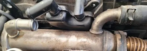 Hyundai Santa Fe EGR valve cooler 988294p 28416-27400