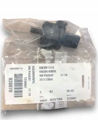 Skoda Octavia Mk2 (1Z) Valve vacuum 6QE906517A