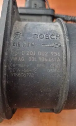 Volkswagen PASSAT B7 Mass air flow meter 03L906461A