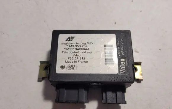 Volkswagen Sharan Immobilizer control unit/module 7M3953257 73657912 YM2119A366AA