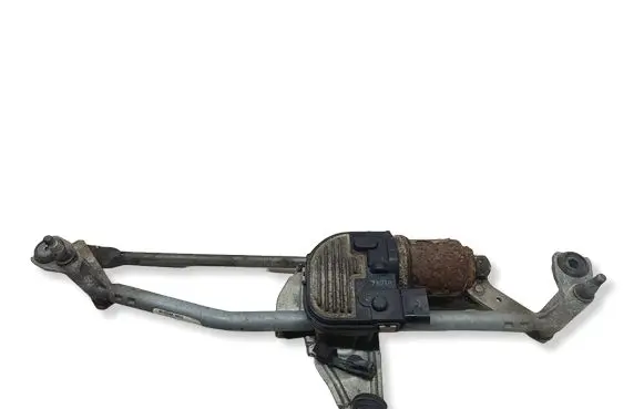 Volkswagen PASSAT B6 Front wiper linkage and motor 3C1955023E A9738881