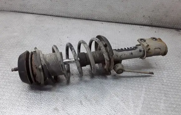 Front shock absorber with coil spring