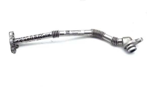 Opel Astra K Turbo turbocharger oiling pipe/hose 55577703