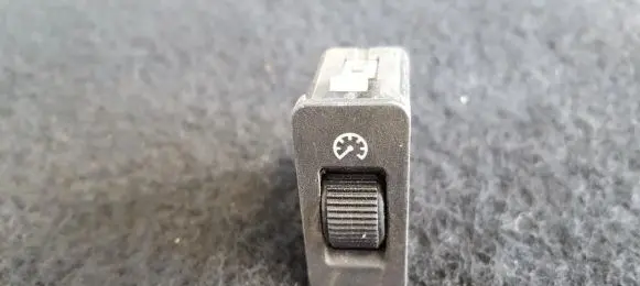 Panel lighting control switch