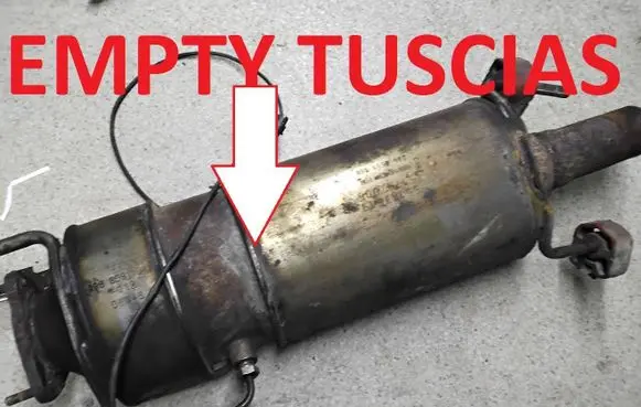 Catalyst/FAP/DPF particulate filter