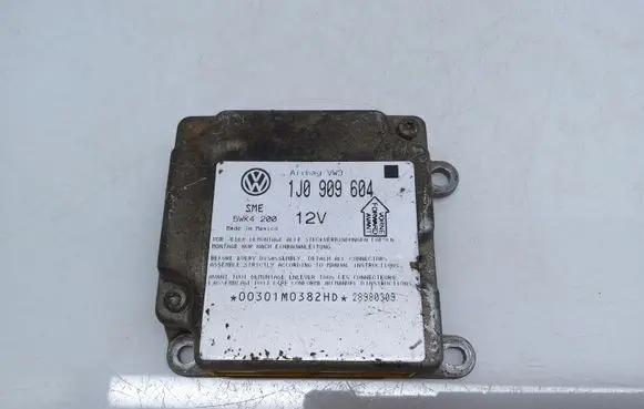Volkswagen PASSAT B5 Airbag control unit/module 1J0909604