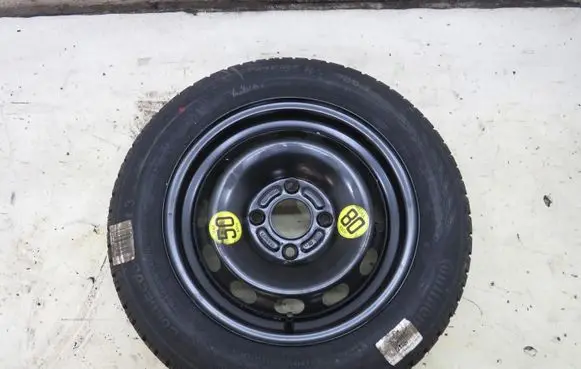 Ford Fiesta R15 spare wheel 