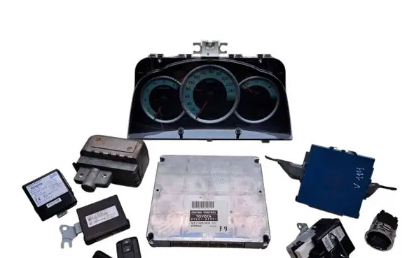 Engine ECU kit and lock set