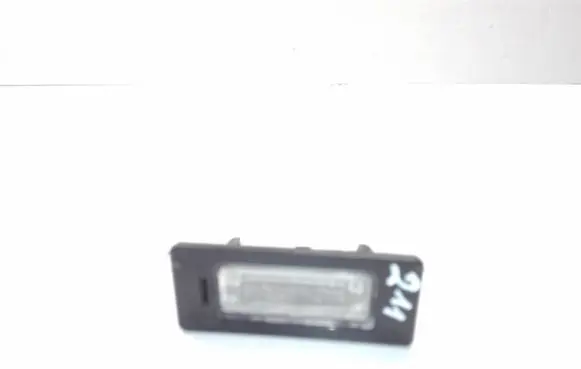 Number plate light