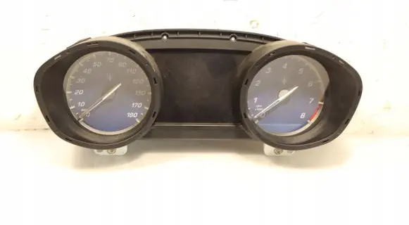 Maserati Ghibli Clock 