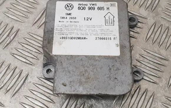 Skoda Fabia Mk1 (6Y) Airbag control unit/module 6Q0909605H