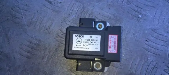 Mercedes-Benz E W210 ESP acceleration yaw rate sensor 0265005230 lu0015404517