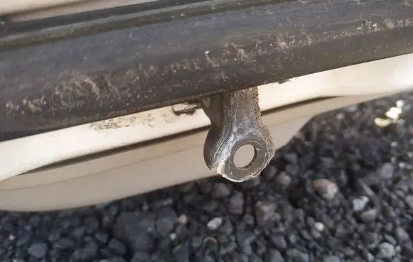 KIA Optima Front door check strap stopper 