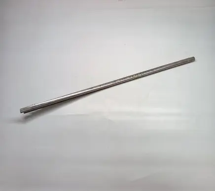 Front door glass trim molding