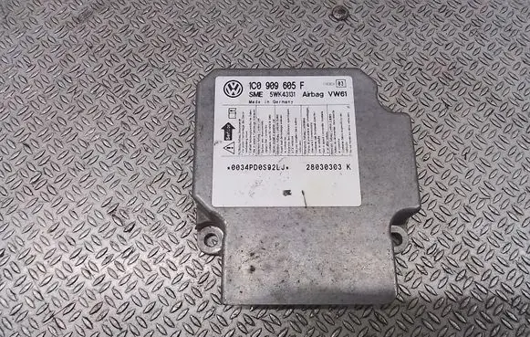 Skoda Fabia Mk2 (5J) Airbag control unit/module 1C0909605F