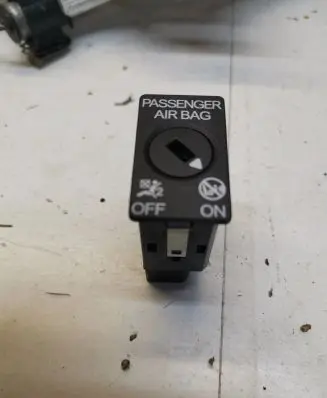 Audi A4 S4 B9 Passenger airbag on/off switch 5Q0919237 PA6GF30 333817