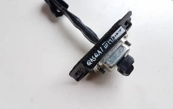 Front door check strap stopper
