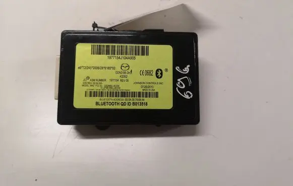 Mazda 6 Bluetooth control unit module GDN366DHX 1977154 K2352