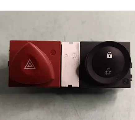 Renault Megane II Hazard light switch 8200407415 8200107800 8200109728