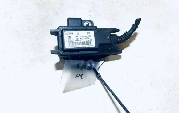Volkswagen PASSAT B5 ESP acceleration yaw rate sensor 4b0907637a