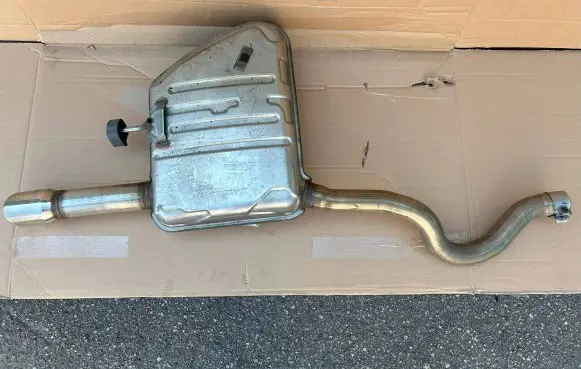 Jaguar XF X260 Muffler/silencer HX635K243AE HX635K243AF T2H19899