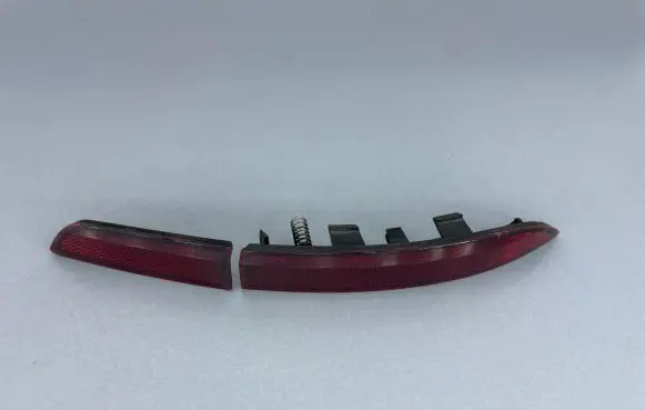 Rear bumper corner part panel trim