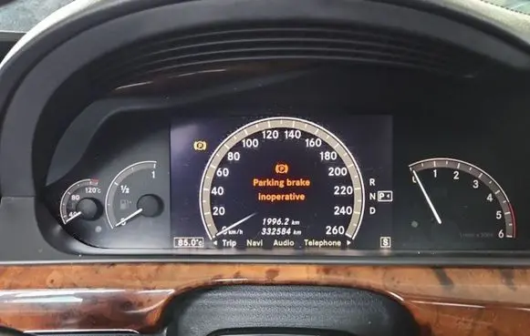 Mercedes-Benz S W221 Speedometer (instrument cluster) 1036905326 IMPRK1433364