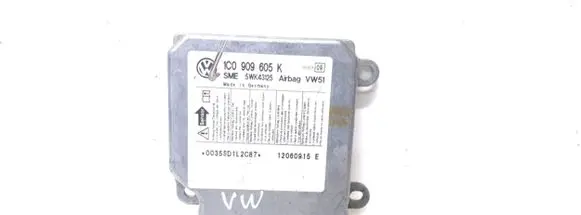 Volkswagen Polo Airbag control unit/module 1C0909605K