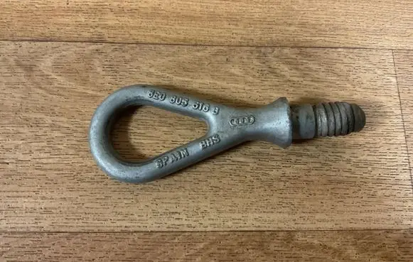 Audi A6 S6 C6 4F Towing hook eye 8E0805616B