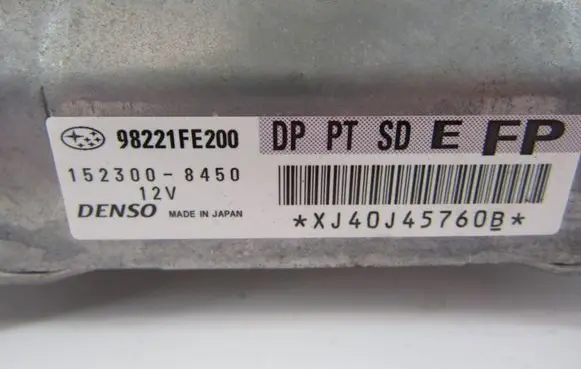 Subaru Impreza II Airbag control unit/module 9822FE200