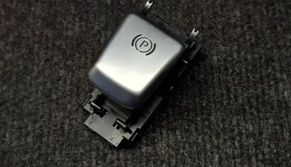 Hand parking brake switch