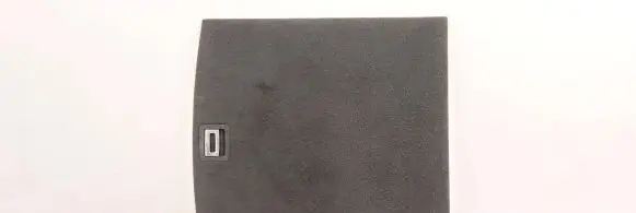 Porsche Cayenne (92A) Trunk/boot floor carpet liner 7P5863546G