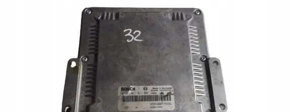 Renault Megane II Engine ECU kit and lock set 0281011611 0281011611 8200319968