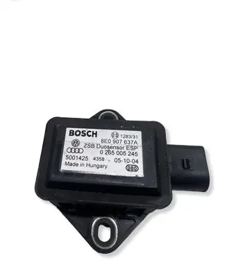 Volkswagen PASSAT B6 ESP acceleration yaw rate sensor 8E0907637A 5001425 0265005245