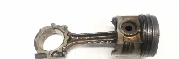 Piston with connecting rod