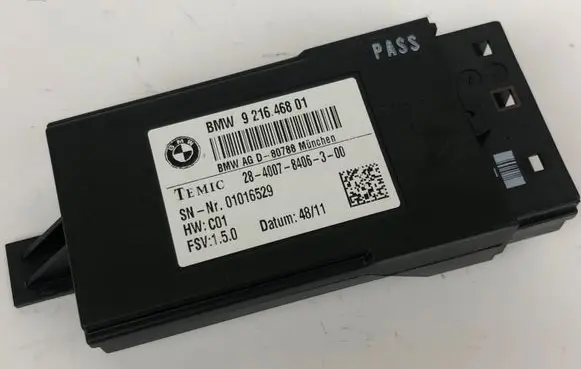 BMW 5 GT F07 Seat heating relay 9216468