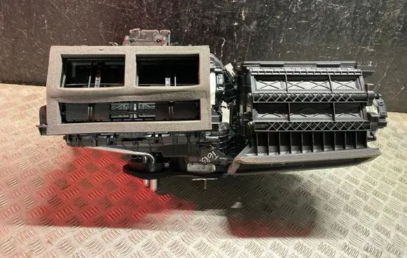 Interior heater climate box assembly