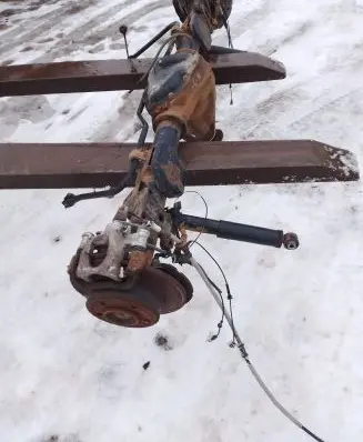 Renault Master III Rear axle beam 