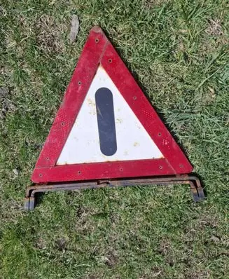 Mercedes-Benz 280 450 W116 Emergency warning sign 