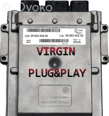Fiat Ducato Engine control unit/module 9666484680